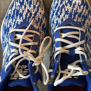 New Balance mens turf shoes. Worn one year. Navy.